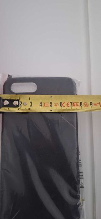 Capa Silicone iPhone 7 Plus / 8 Plus / 6s Plus (Preta)