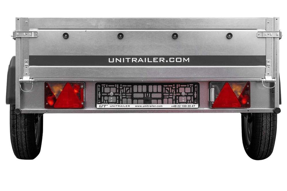 Przyczepka samochodowa 230x125 UNITRAILER GARDEN 230 KIPP