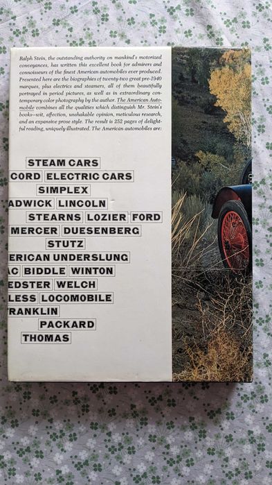 Ralph Stein - The american automobile