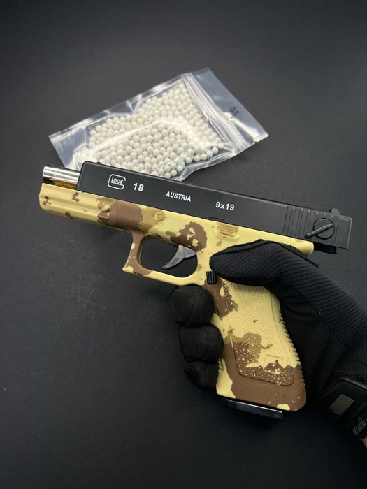 Пістолет Глок17 PUBG +500куль іграшка