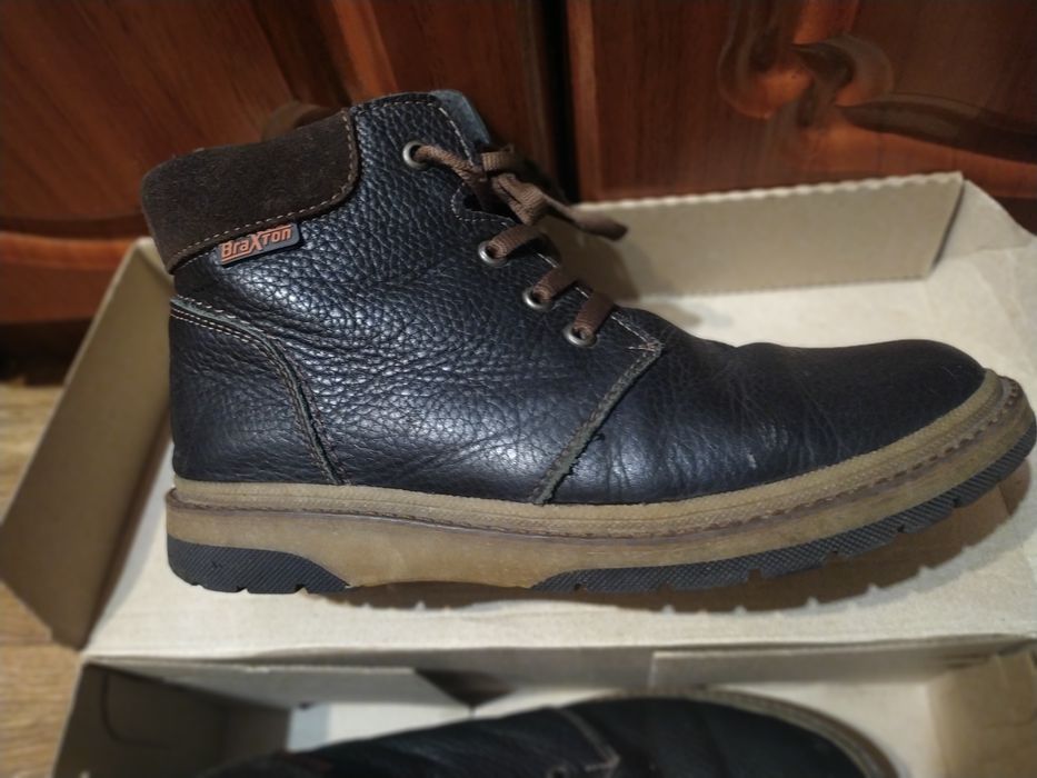 Шкіряні чобітки Braxton