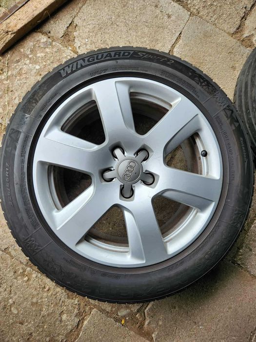 Alufelgi opony letnie zimowe Audi A3 A4 A6 Q3 Q5 VW 225/55/R17 5x112