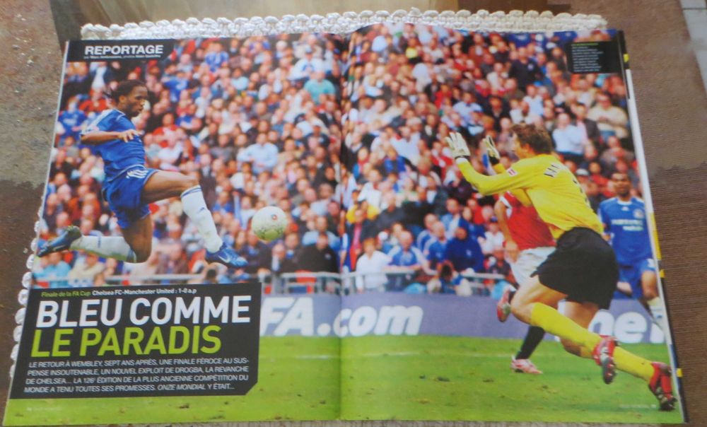 Revista Onze Mundial  - Final Champions Ligue  2007  - Inclui extras