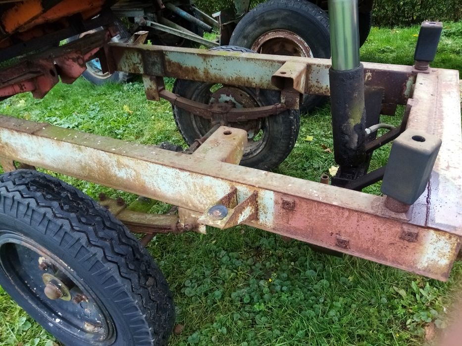 Przyczepa 1-osiowa wywrotka