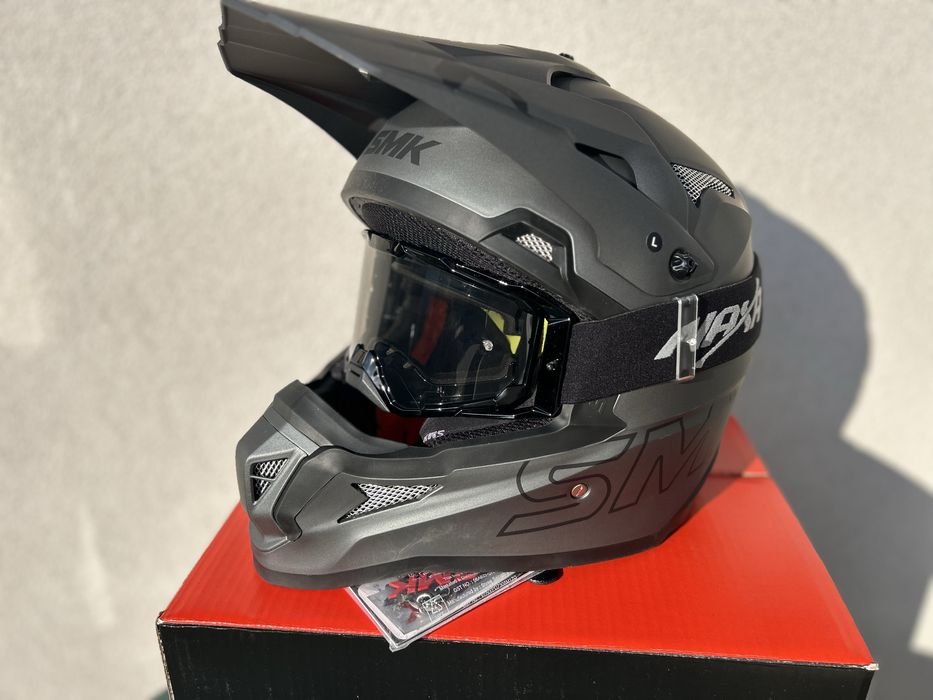 Gogle motocyklowe cross quad hulajnoga NAXA do kasku fullface!