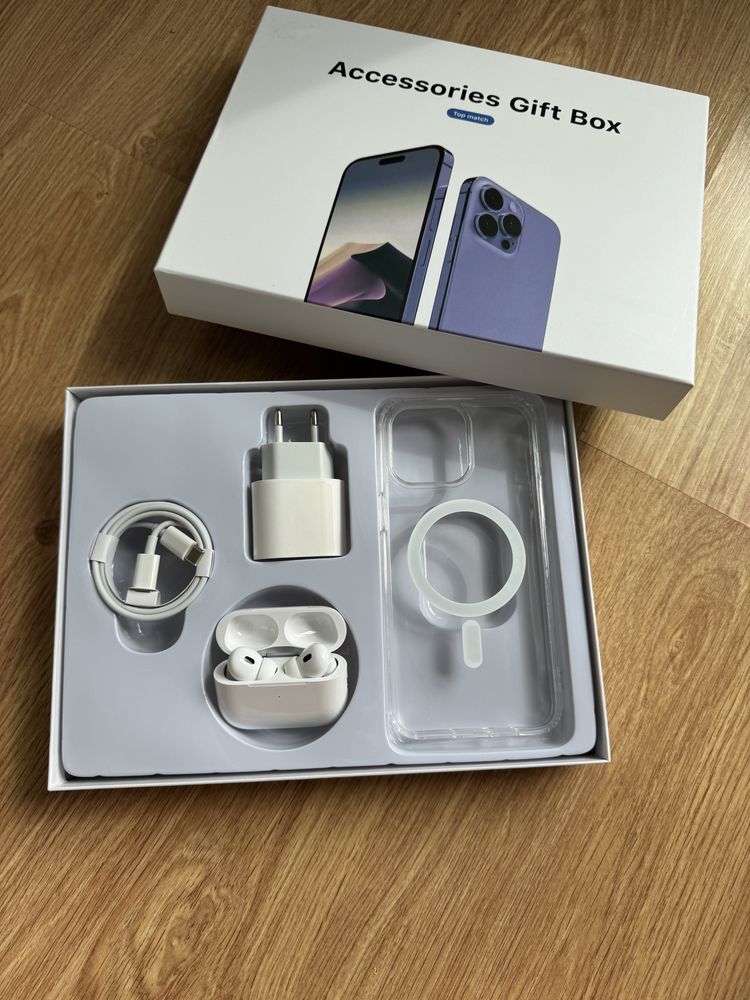 Gift Box Iphone (Inpods Pro, Carregador, Capa)
