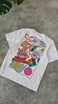 T-shirt Koszulka Tee No Fear 1989. Biała.  Rozmiar L. Skate