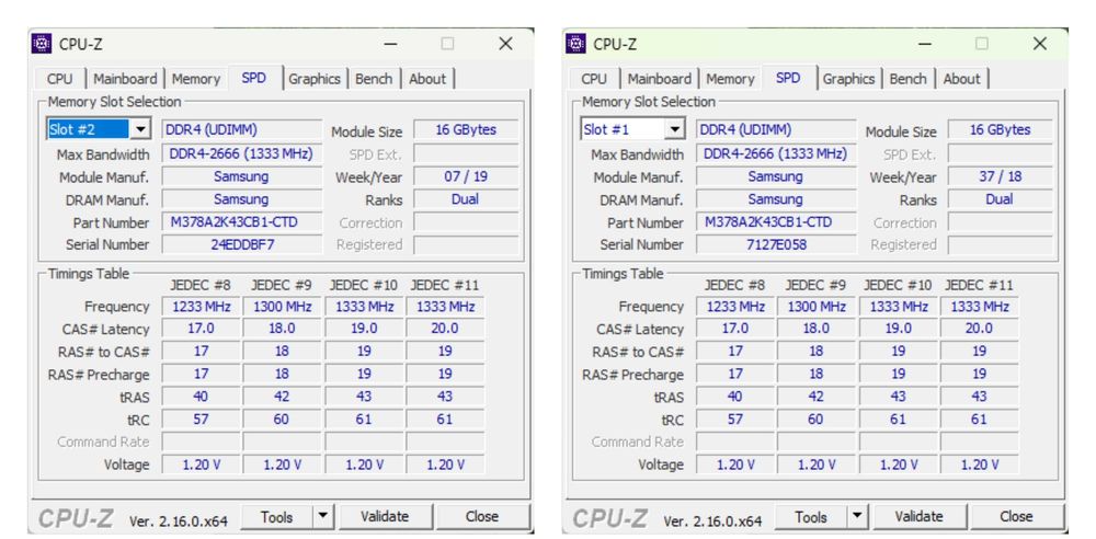 RAM Samsung 16GB DDR4 2666 non-ECC pasuje do Dell M378A2K43CB1-CTD