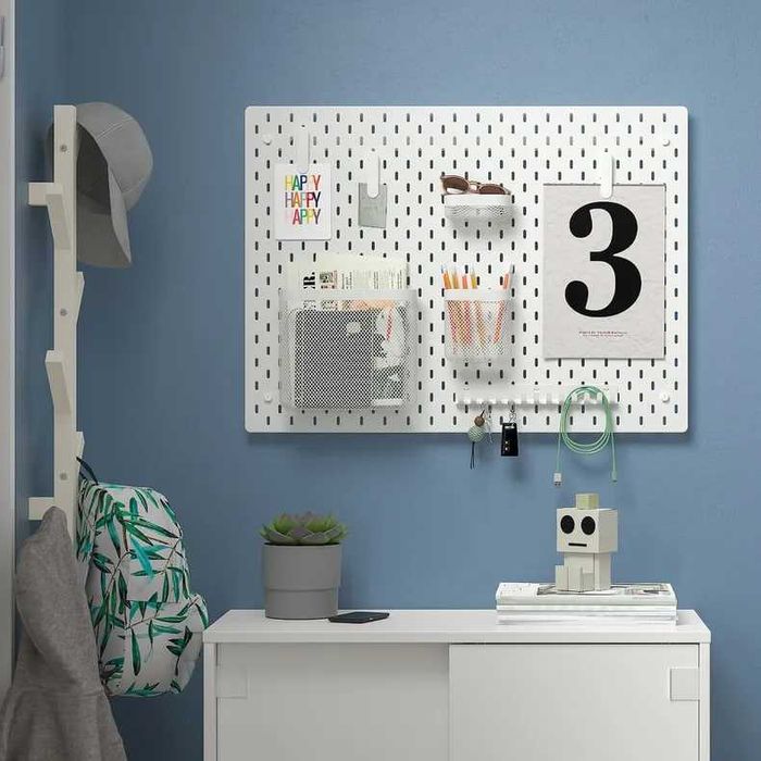 IKEA СКОДІС СКОДІС, настінна перфорована дошка