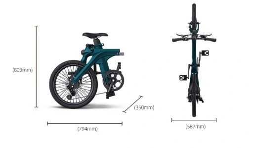 Składany rower elektryczny Fiido D11 36V 11,6AH 250W 19,5kg Gwarancja