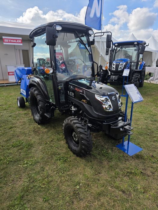 Ciągnik ogrodniczy Solis S26 9+9 4x4 rewers oś HD Czarny