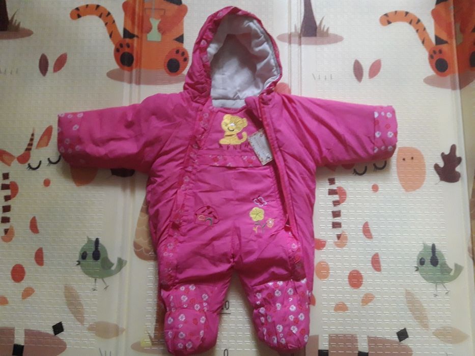 Комбинезон зимний 3-6 мес