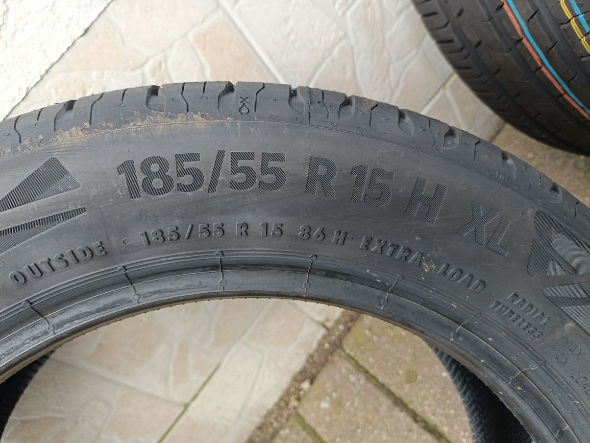 Opony letnie Nowe CONTINENTAL 185/55R15