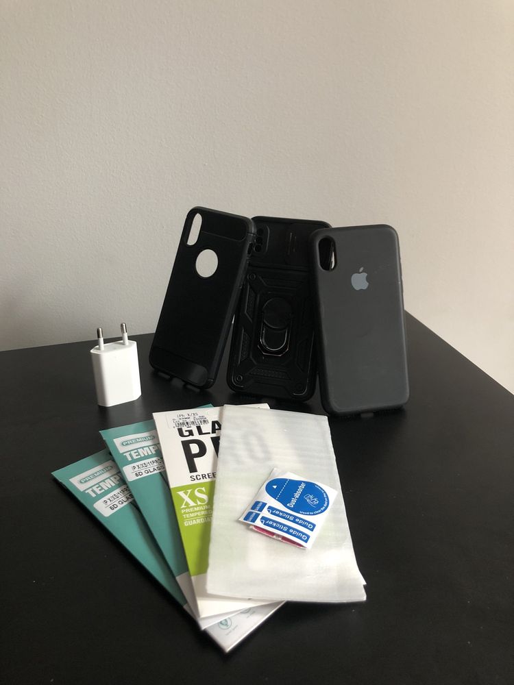 iPhone X 256GB Black – Stan idealny, Bateria 100%