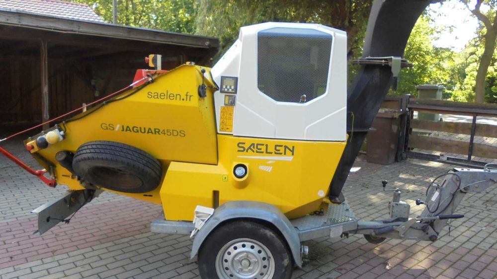 rebak rozdrabniacz do galezi spalinowy saelen jaguar 45 ds kubota 2017