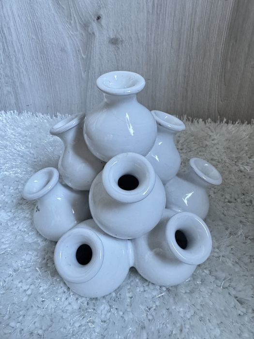 Stara ceramiczna stacja do roślin