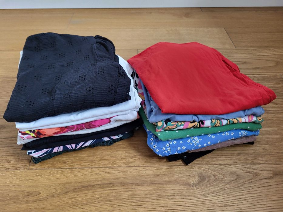 Zestaw / paka koszulek damskich M