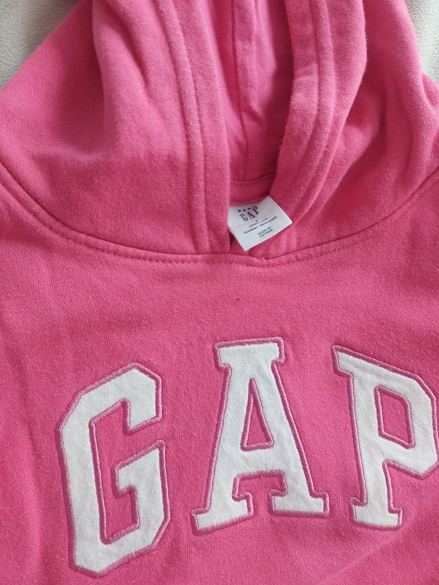 Gap 3 lata 104 fioletowa liliowa 110  bluza z kapturem