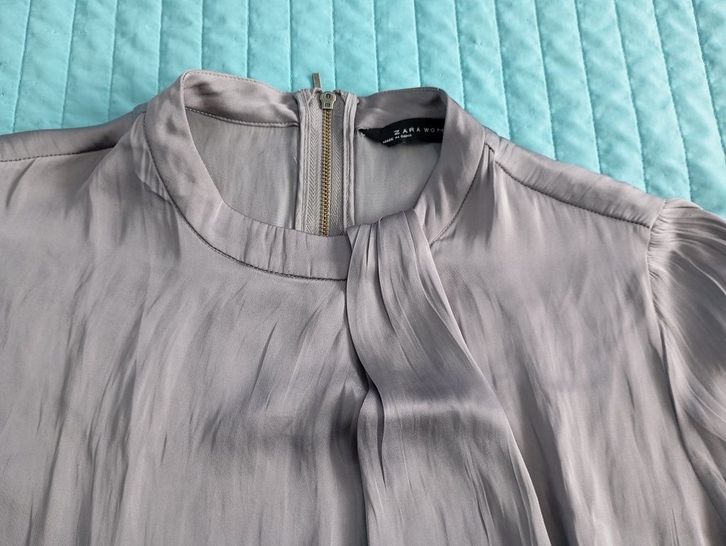 Blusa manga comprida Zara