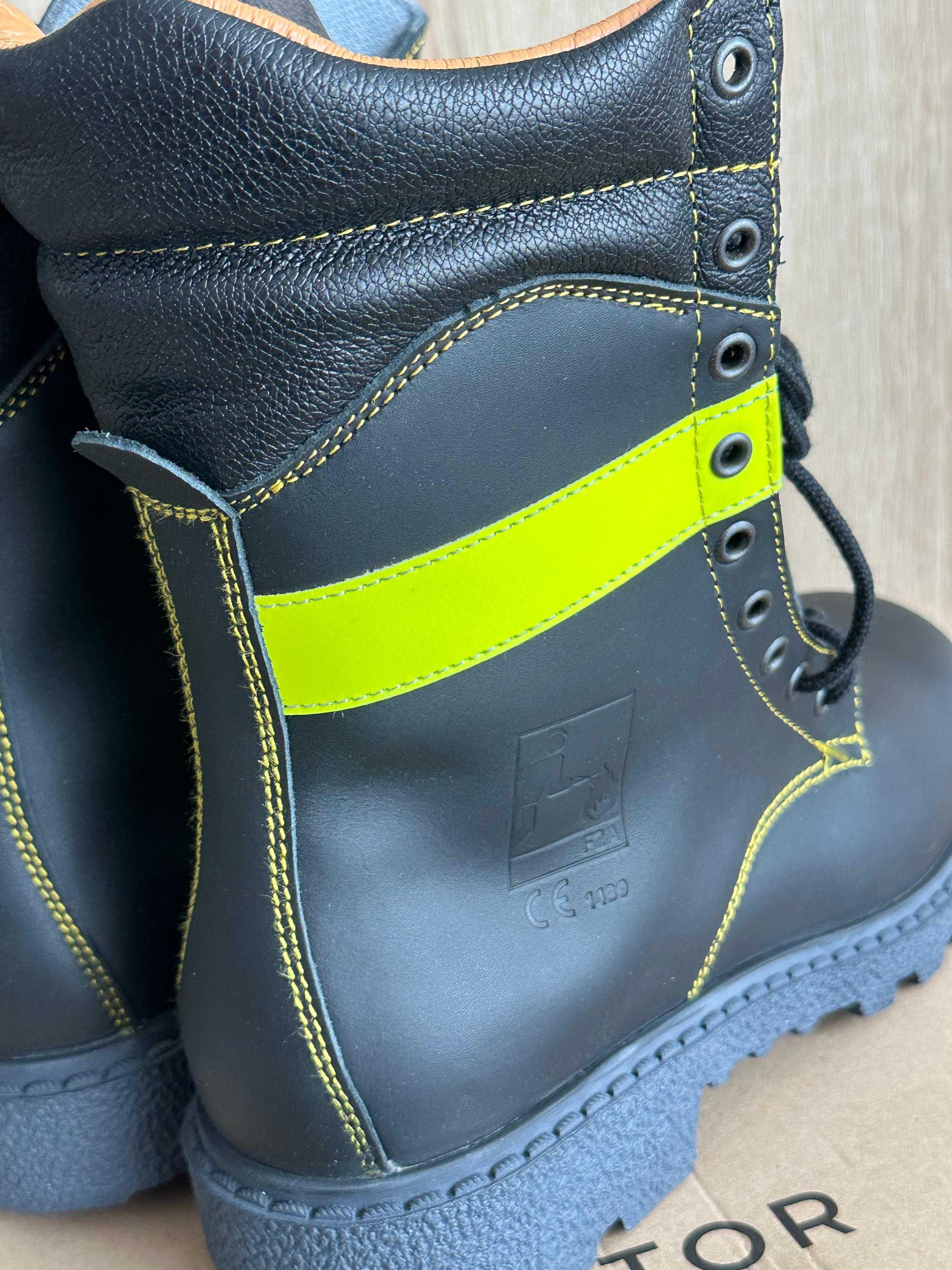 Buty / Trzewiki strażackie Protektor ZERTIX 01 - 110428A r. 43, F2A