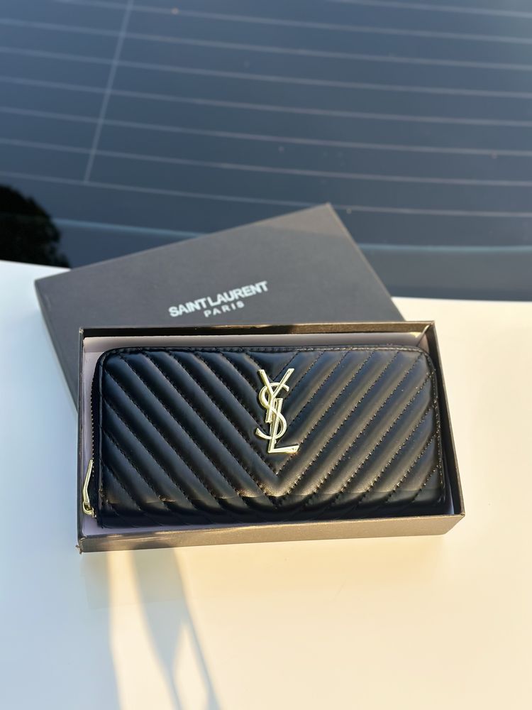 Кошелек Yves Saint Laurent , гаманець YSL , на подарунок , на подарок