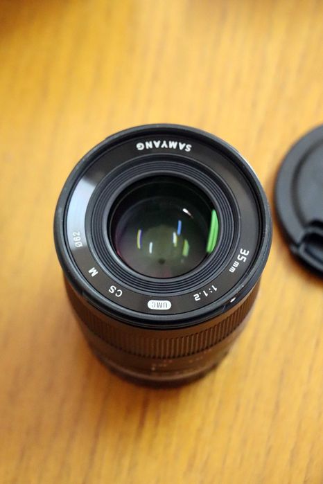 Objetiva SAMYANG F1.2 / 35mm para Canon EOS-M