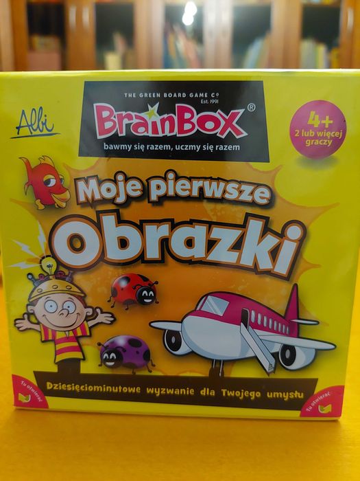 Gra edukacyjna Albi Brainbox Moje pierwsze obrazki - nowa!