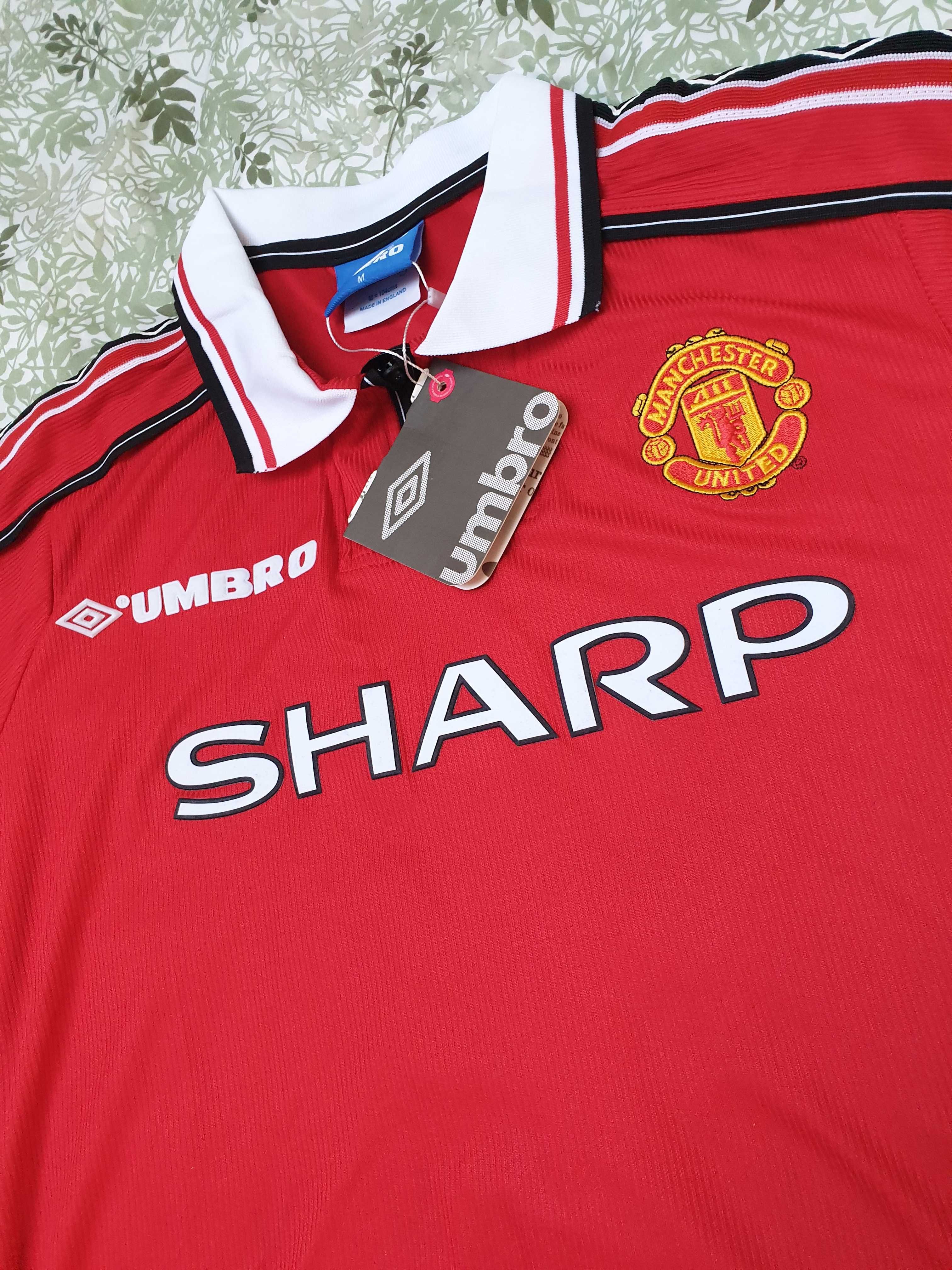 Koszulka Tshirt David Beckham Manchester United 98/99 Umbro