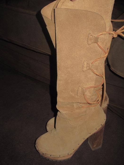 Botas altas camel XUZ nº38