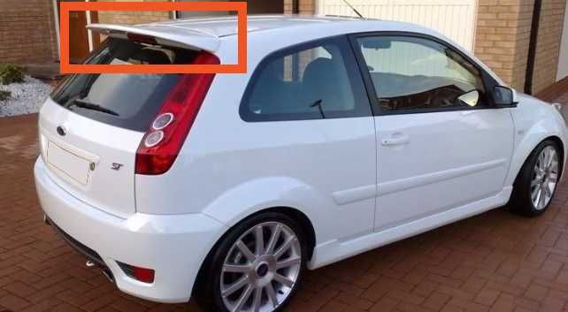 Aileron ST Original Ford Fiesta Mk6 ST Rear Spoiler 2002/2008