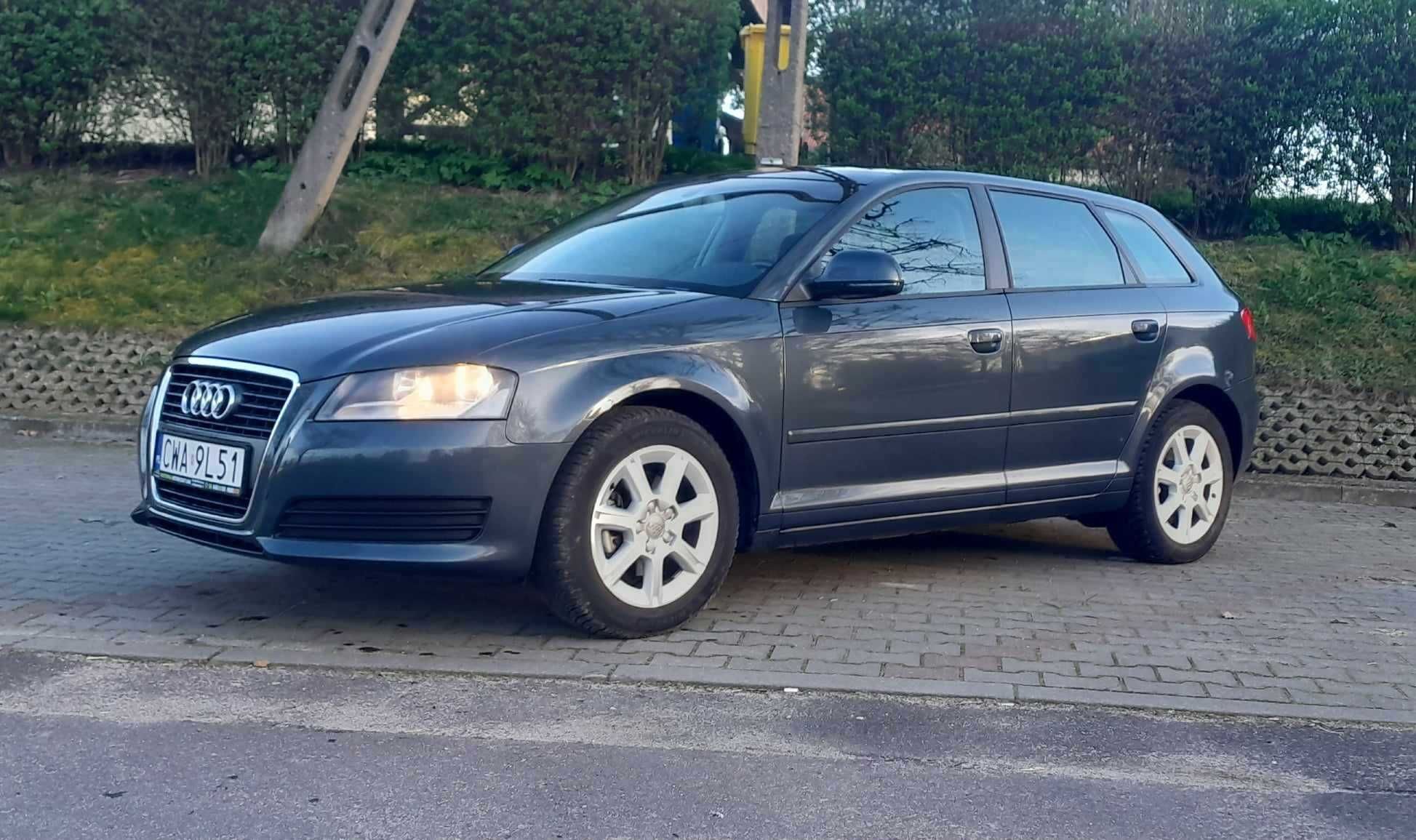 Audi A3 2008R,1.8 benzyna ,160km- zarejestrowany-