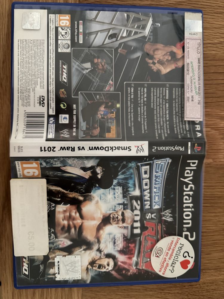 Wwe Smackdown vs raw 2011 PS2