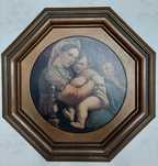 Rafael Santi Madonna della Sedia obraz
