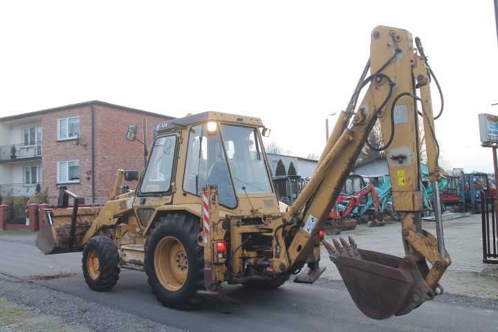 Koparko-ładowarka CAT 428 II 428B  volvo JCB Case Terex Hitachi 4x4