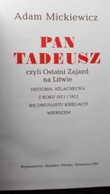 Pan Tadeusz- Adama Mickiewicza