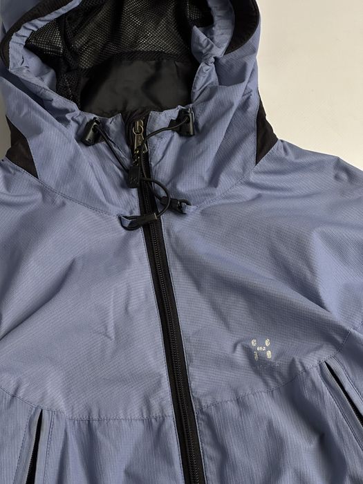 Haglofs goretex вітровка ветровка куртка курточка gorocore голубая Л М