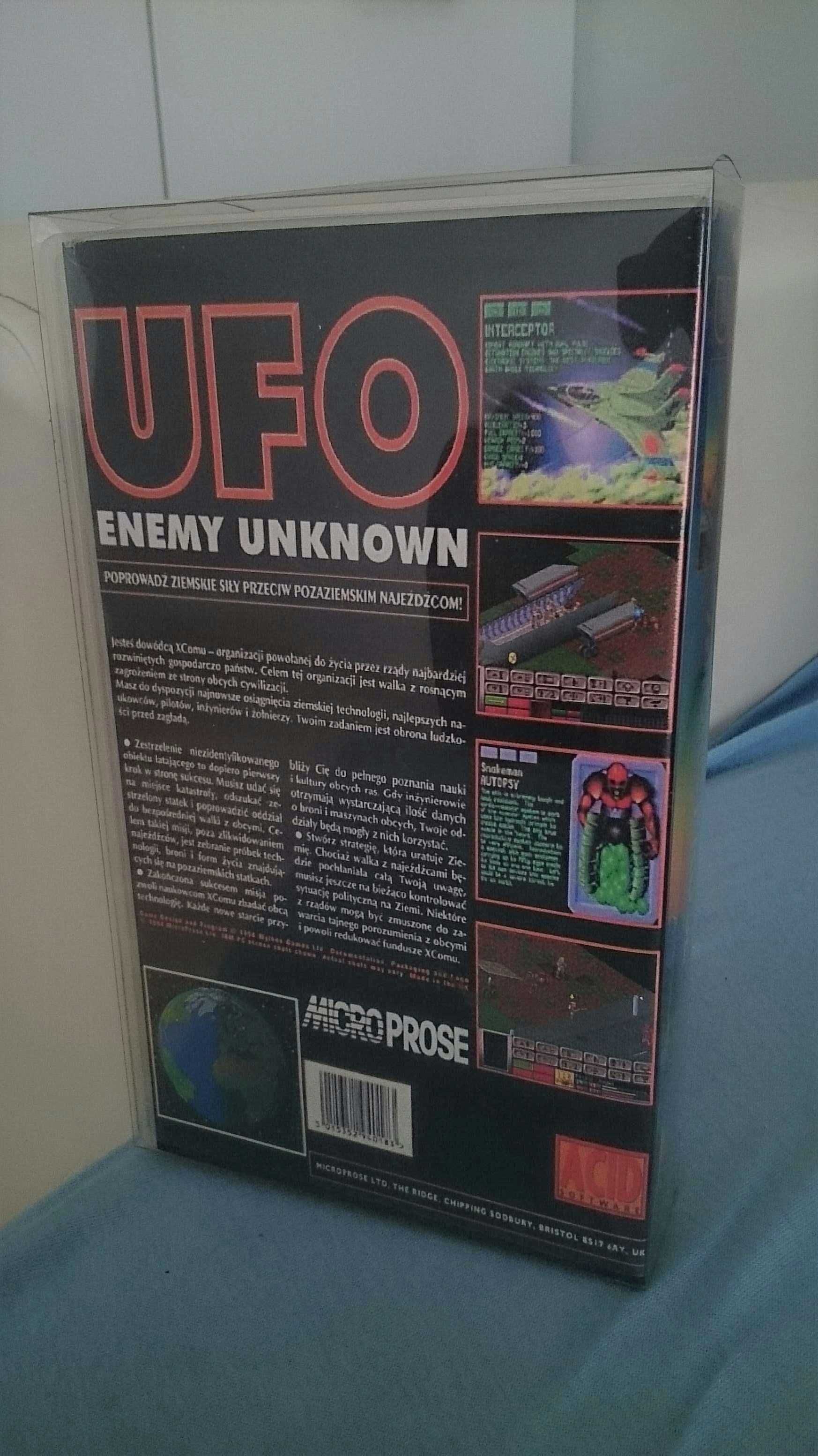 UFO Enemy Unknown - Gry Dyskietki Dla Amiga 500 BOX na Mysz Joystick