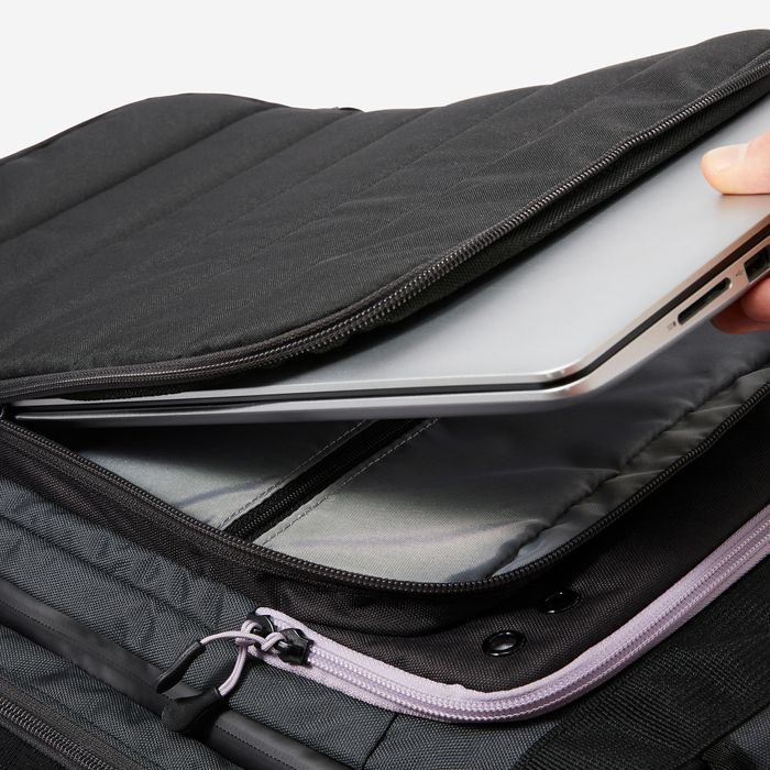 Saco de Musculação e Cross Training 50 L com Bolsa Isotérmica Preto