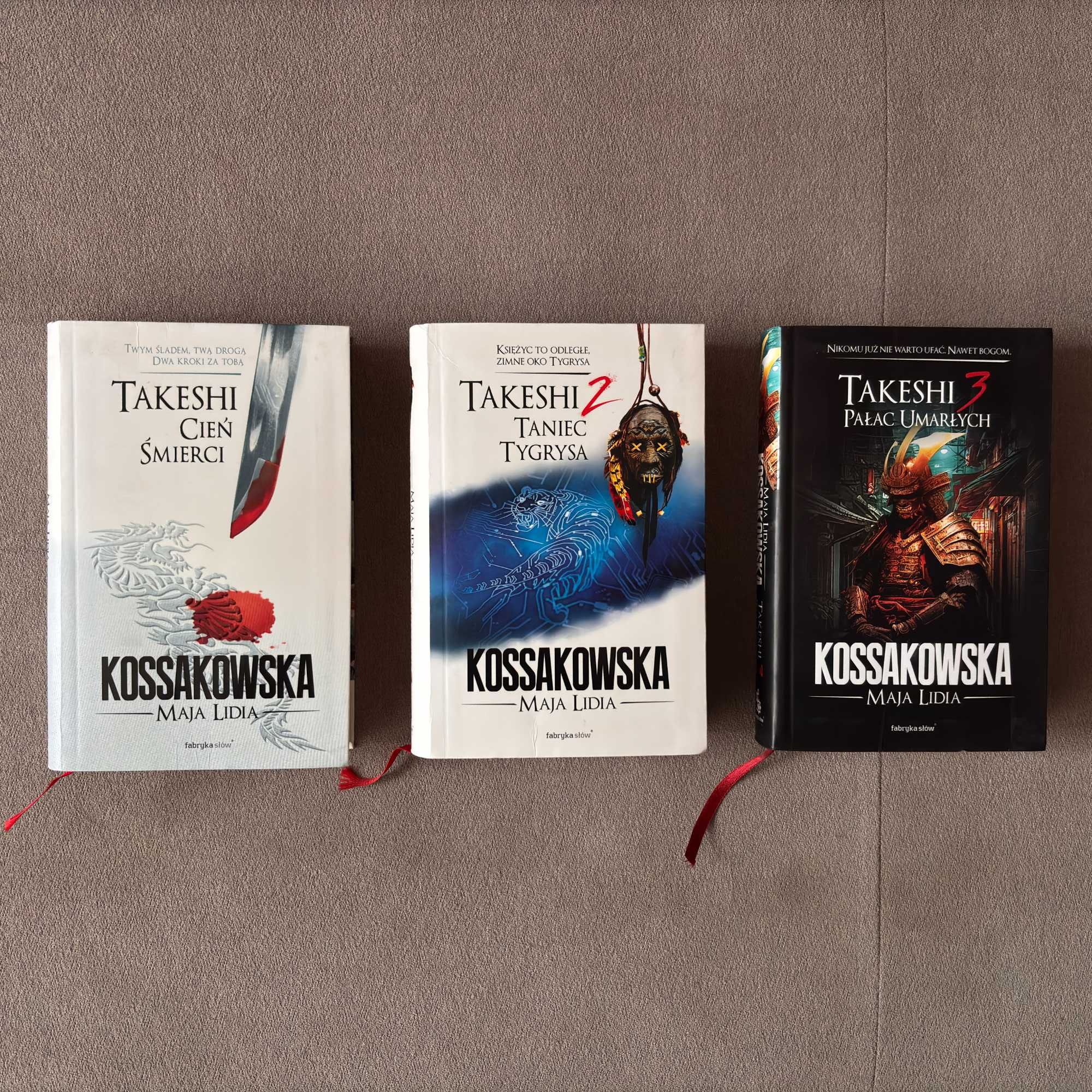 Trylogia Takeshi Maja Lidia Kossakowska