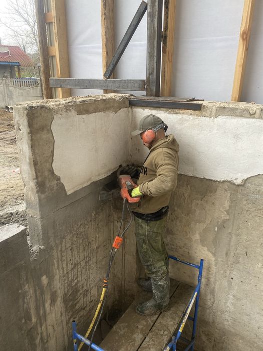 Різка Бетону, Сверління Отворів, Буріння Отворів різної складності