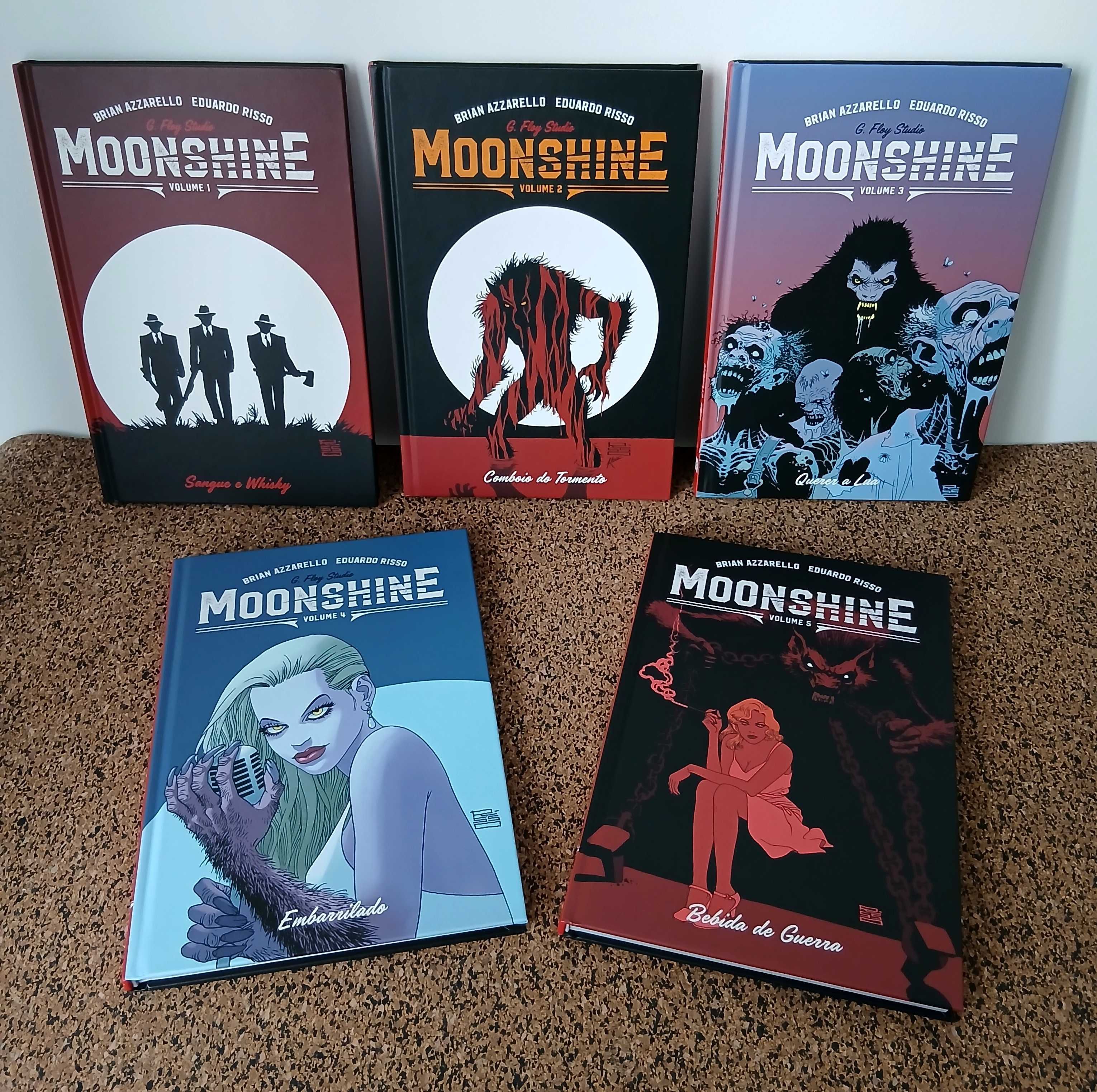 5 BDs - Moonshine (coleção completa)