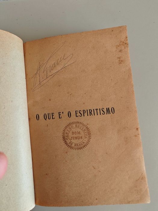 "O Que é o Espiritismo" Allan Kardec 1926