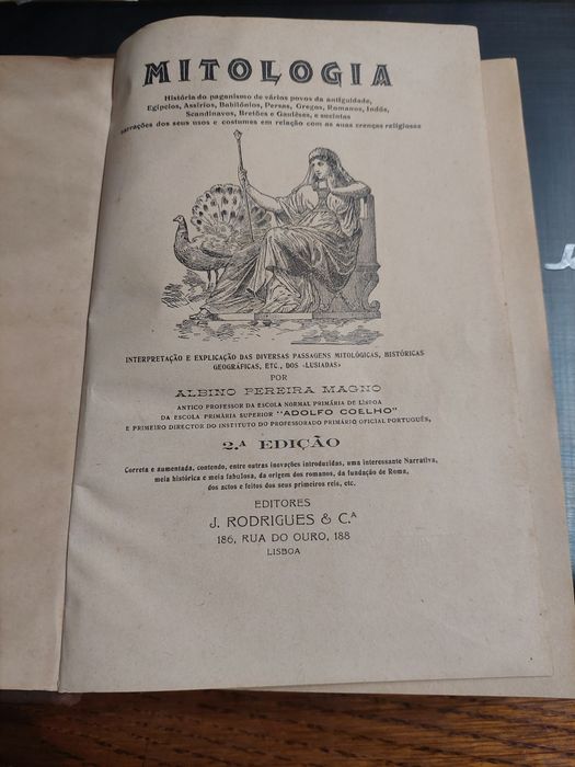 Livro Mitologia Albino Magno segunda edição