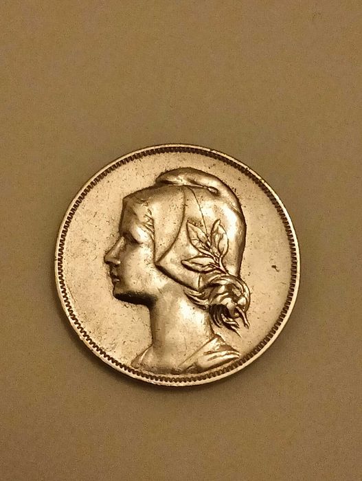 Lote de 2 moedas de 4 centavos