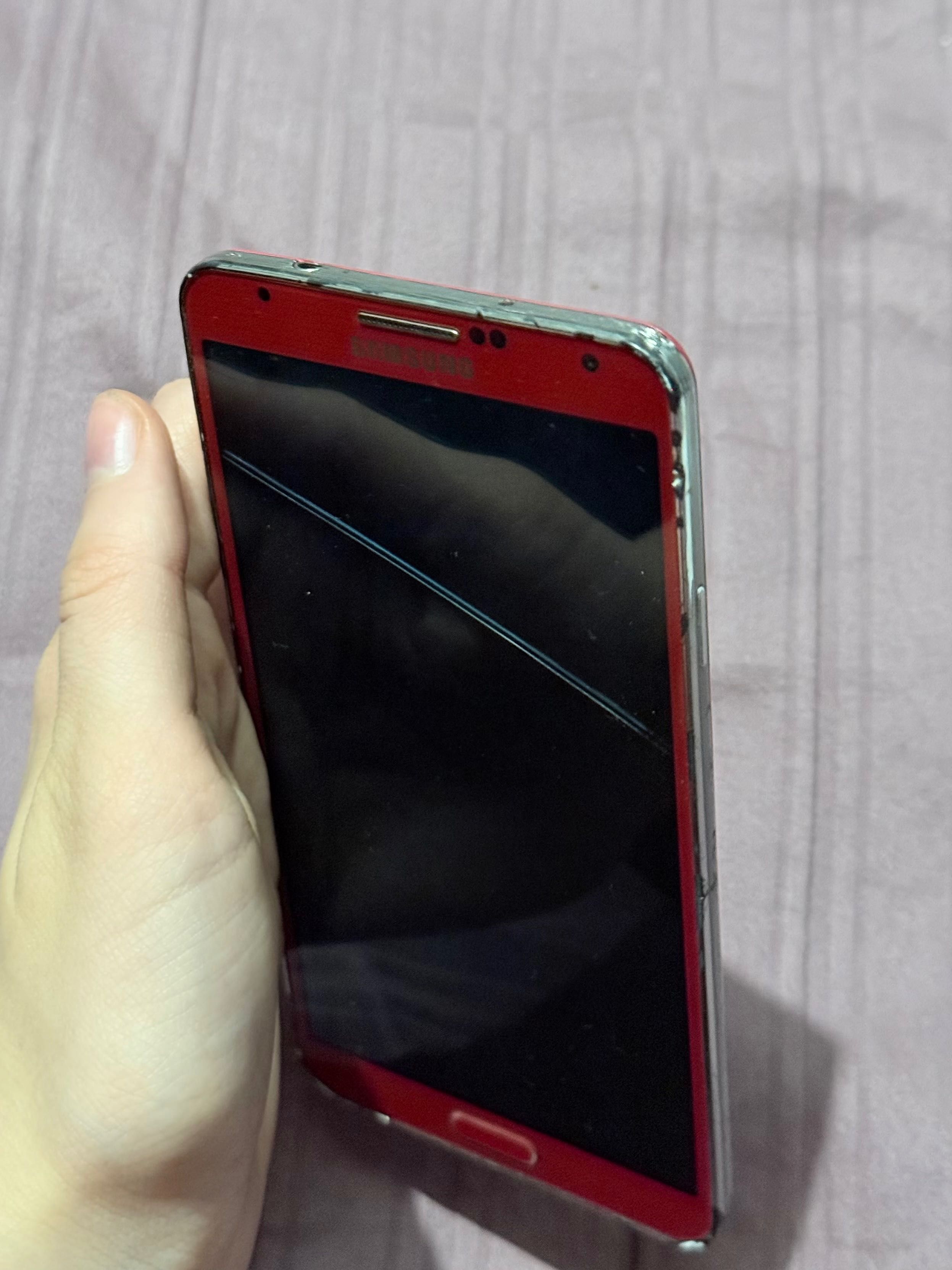 Samsung Galaxy Note 3 32gb телефон красный со стилусом