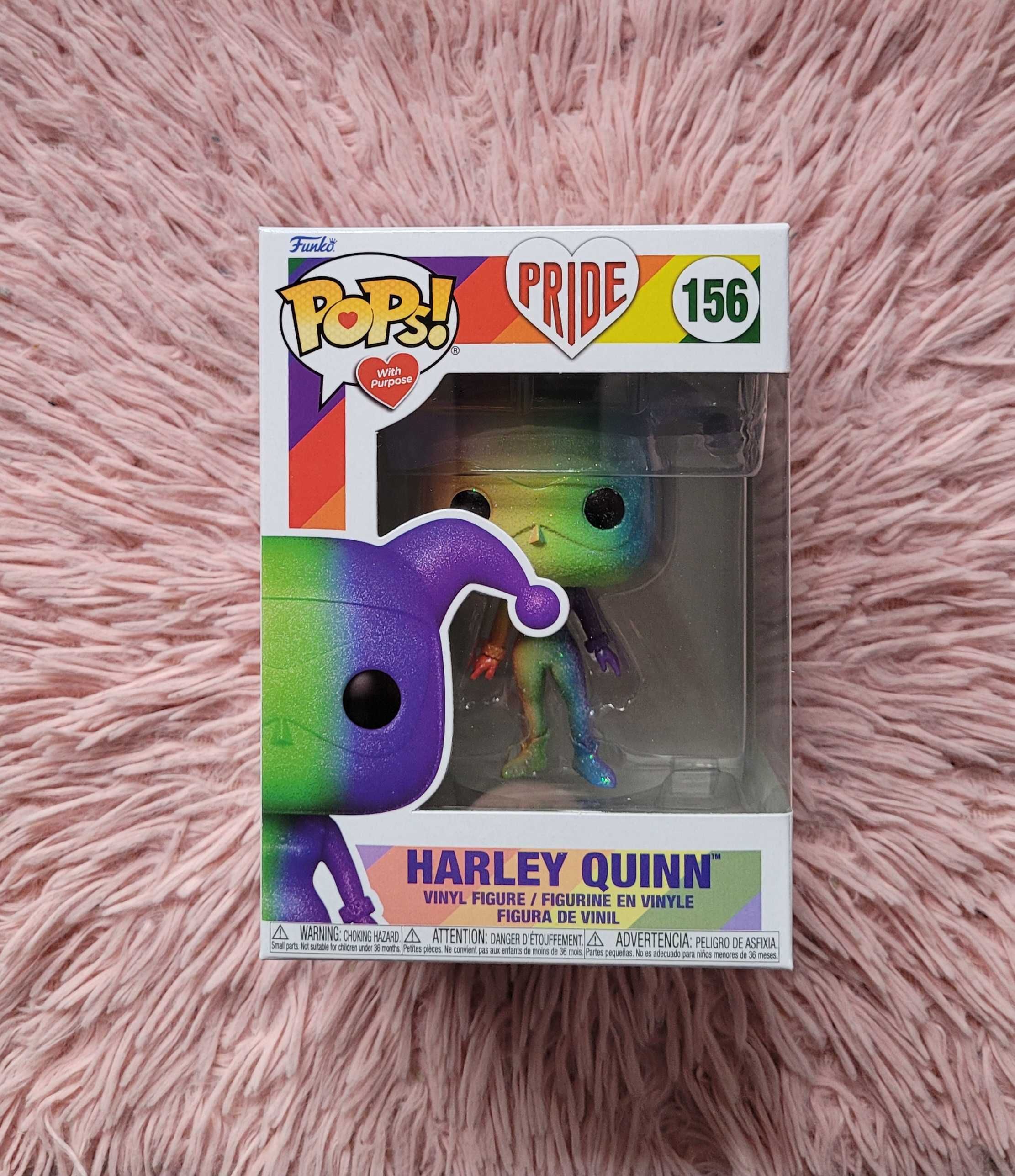 Figurka Funko POP! HARLEY QUINN Pride Rainbow #156