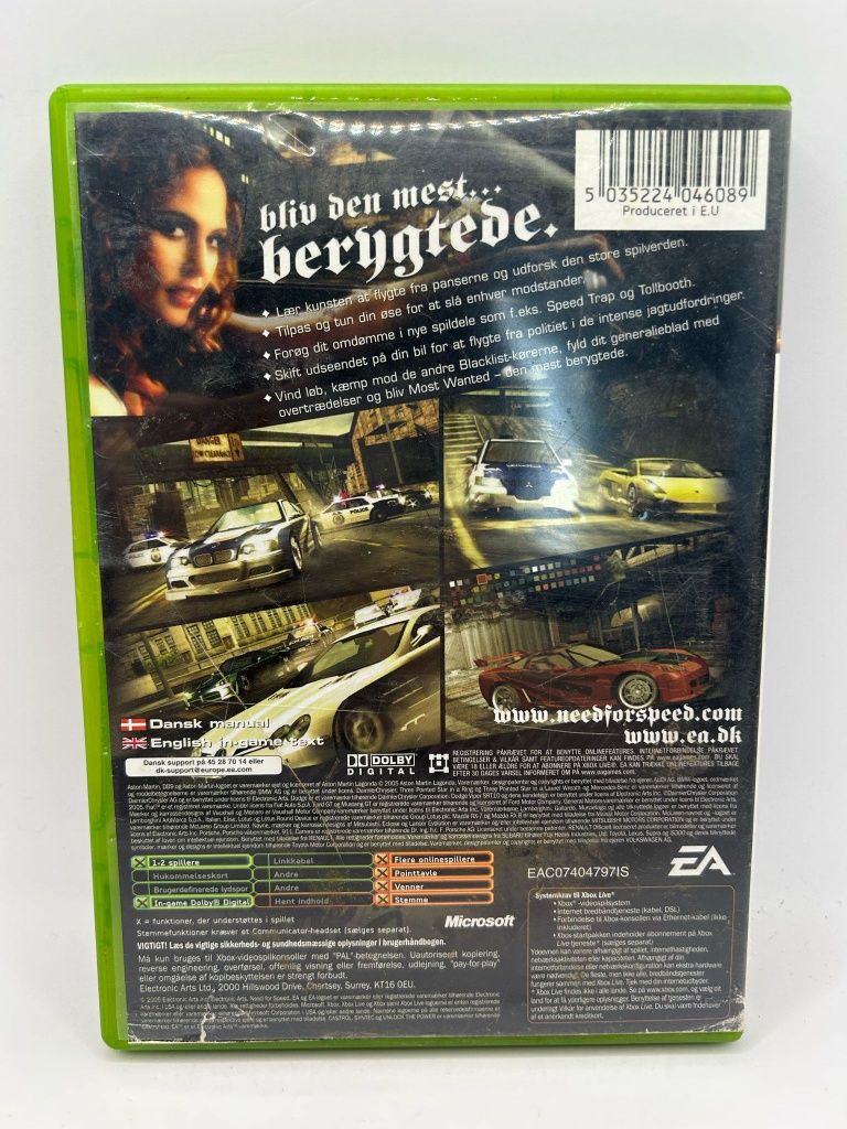 Nfs Most Wanted Xbox nr 0251