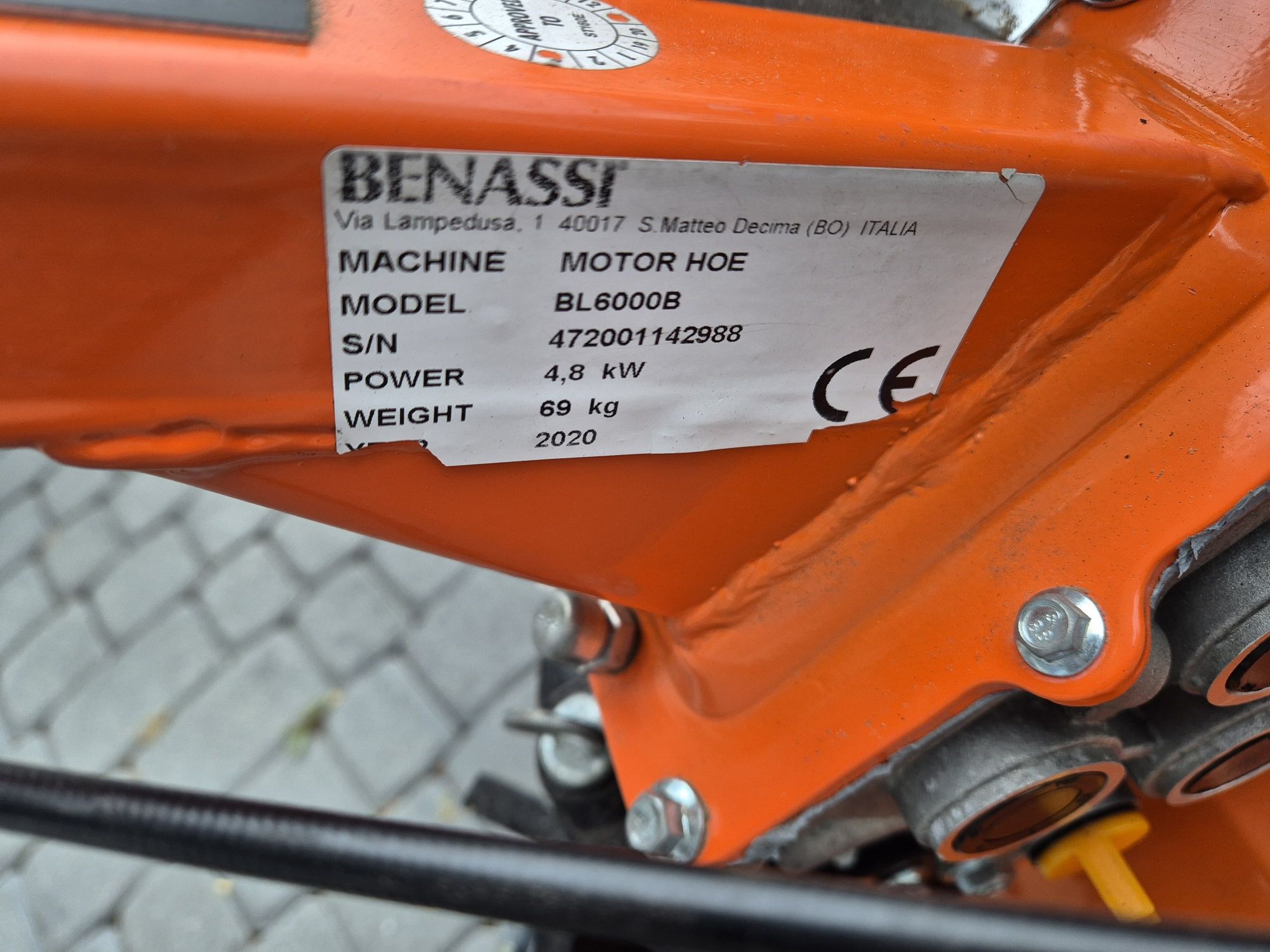 Glebogryzarka Benassi BL6000B Profesjonalna