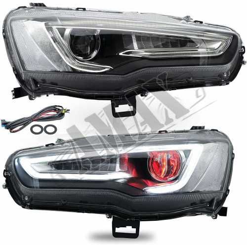 Оптика головного света-LED  Mitsubishi Lancer 10 (07-19) фара фонарь