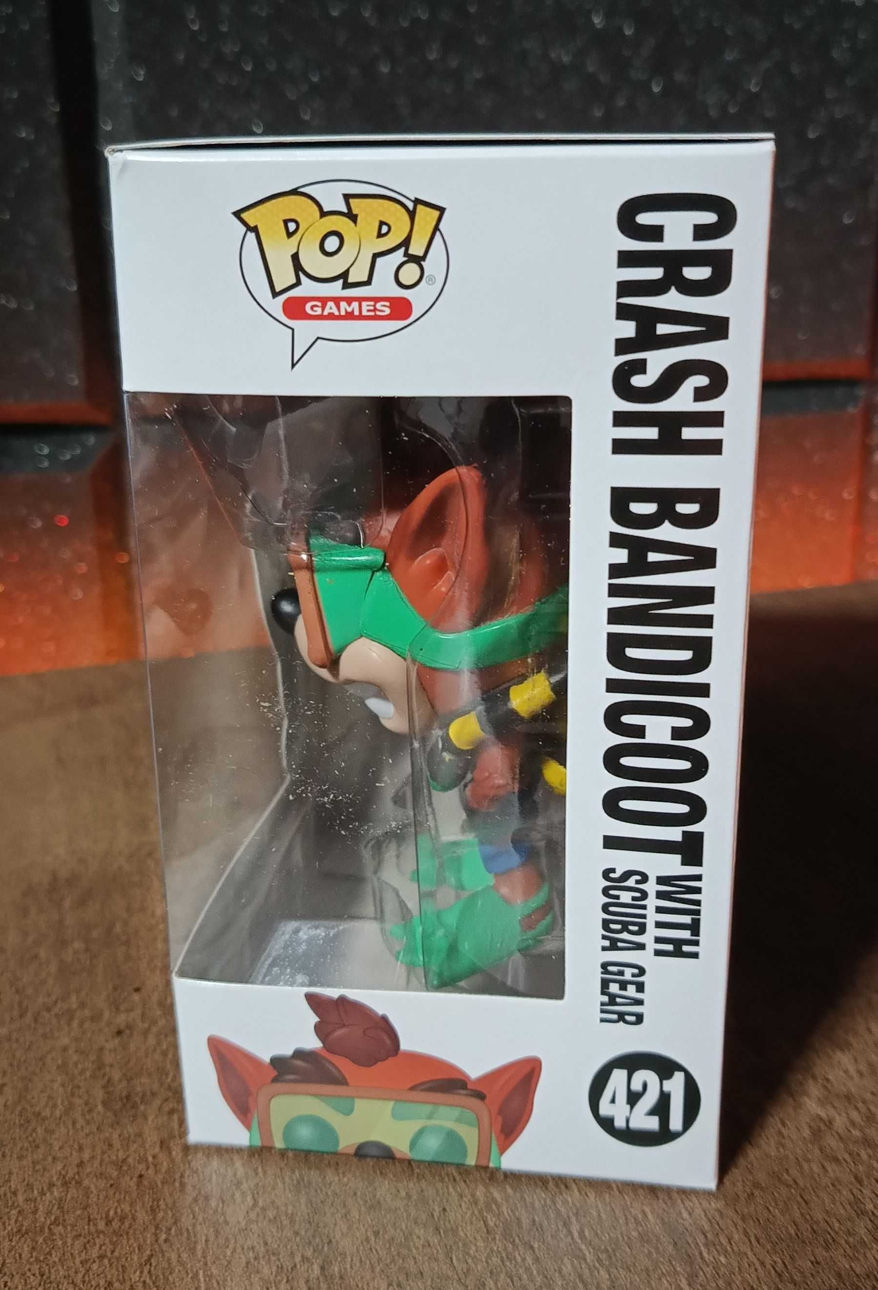 Figurka 421 - Crash Bandicoot with Scuba Gear Funko Pop!